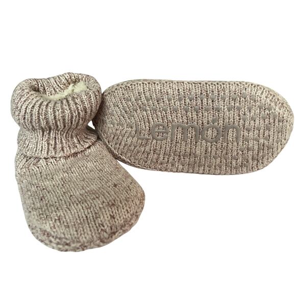 Lemon Turn Cuff Slipper Sock - Light Pink (Size S/M) - Picture 7 of 8